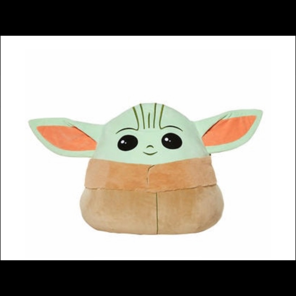 Jumbo Baby Yoda SQUISHMALLOW!